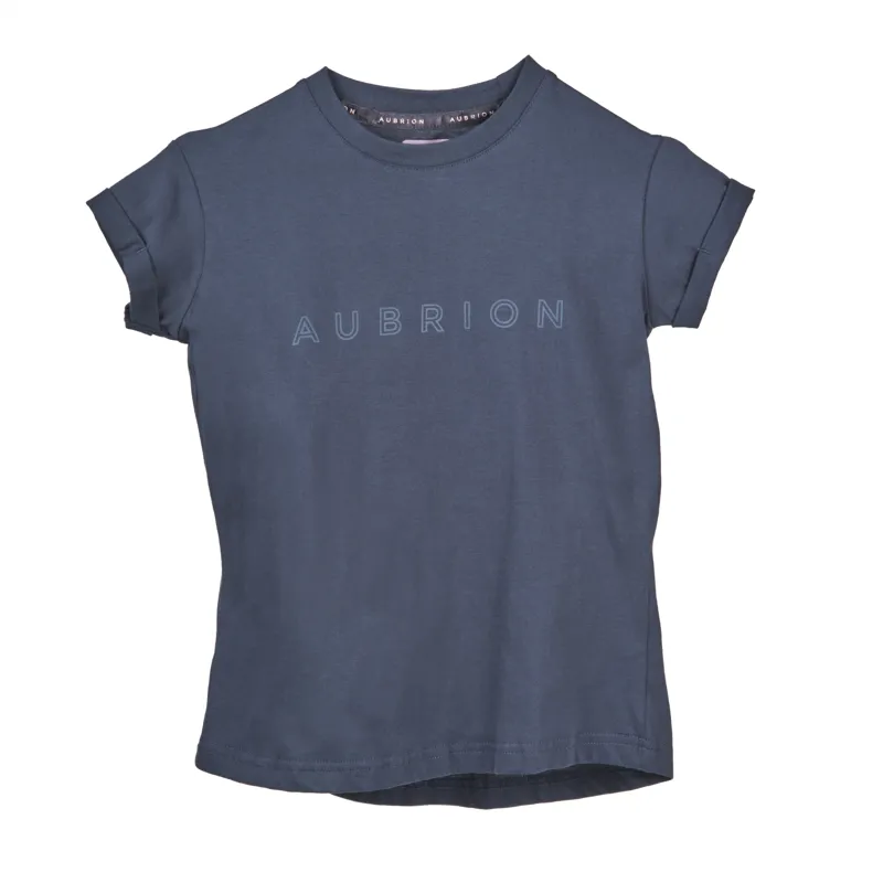Shires Aubrion Young Rider Repose T-Shirt - Navy